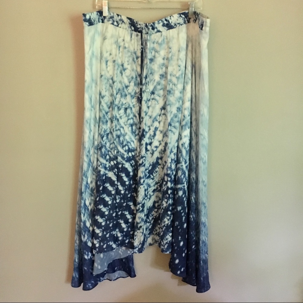 Soft Surroundings Tie Dye Maxi Skirt